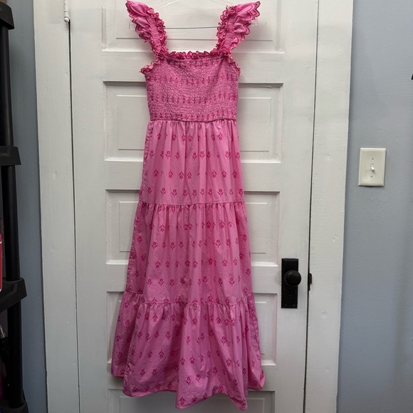Dresses & Skirts - Smocked Tiered Maxi Dress Moon River Women S Pink